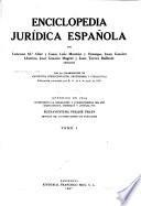 Enciclopedia jurídica española