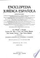 Enciclopedia jurídica española
