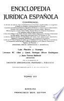 Enciclopedia juridica espan︢ola...
