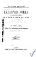 Enciclopedia jurídica o exposición orgánica de la ciencia del derecho y el Estado