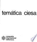 Enciclopedia temática ciesa: Antropología, antropología filosófica, historia de la medicina, medicina general