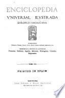 Enciclopedia universal ilustrada europeo-americana