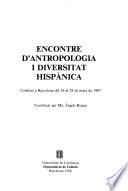 Encontre d'Antropologia i Diversitat Hispànica