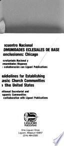 Encuentro Nacional Comunidades Eclesiales de Base