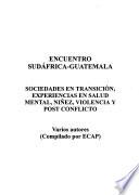 Encuentro Sudáfrica-Guatemala