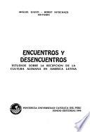 Encuentros y desencuentros