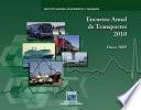 Encuesta Anual de Transportes 2010. Datos 2009