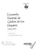 Encuesta nacional de gastos de los hogares, 1996/97