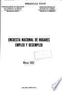 Encuesta nacional de hogares, empleo y desempleo