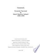 Encuesta nacional de salud materno infantil, 1998-1999