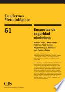 Encuestas de seguridad ciudadana