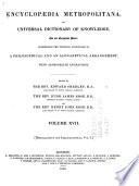 Encyclopædia Metropolitana, Or, Universal Dictionary of Knowledge, on an Original Plan