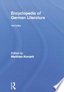 Encyclopedia of German Literature