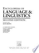 Encyclopedia of Language & Linguistics