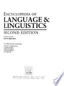 Encyclopedia of Language & Linguistics