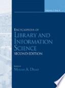Encyclopedia of Library and Information Science, Second Edition -