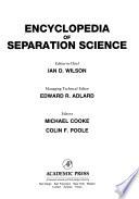 Encyclopedia of Separation Science