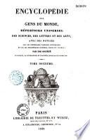 Encyclopédie des gens du monde