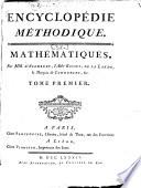 Encyclopédie Méthodique, Ou Par Ordre De Matieres