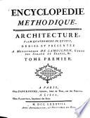 Encyclopédie Méthodique, Ou Par Ordre De Matieres