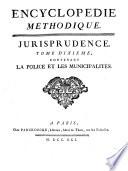 Encyclopedie methodique, ou par ordre de matieres
