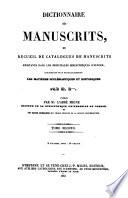 Encyclopedie Theologique, ou Serie de Dictionnaires sur toutes les parties de la Science Religieuse ... publiee par M. l'Abbe Migne (etc.)