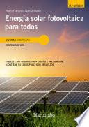 Energía solar fotovoltaica para todos 2ed