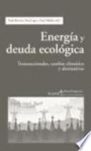 Energía y deuda ecológica