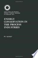 Energy Conservation in the Process Industries