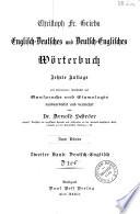 Englisch-Deutsches und Deutsch-Englisches Wörterbuch