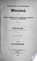 Englisch-deutsches und deutsch-englisches Wörterbuch