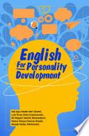 English For Personality Development - Rajawali Pers