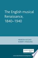 English Musical Renaissance, 1840-1940