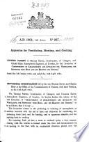 English Patents of Inventions, Specifications