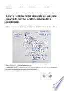 Ensayo científico sobre el modelo del universo binario de cuerdas neutras, polarizadas y cuantizadas.