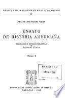 Ensayo de historia americana