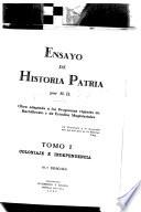 Ensayo de historia patria