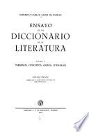 Ensayo de un diccionario de la literatura