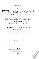 Ensayo de una biblioteca espanol de libros raros y curiosos.