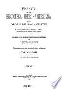 Ensayo de una biblioteca ibero-americana de la Orden de San Agustin