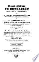 Ensayo general de educación física, moral e intelectual...