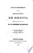 Ensayo histórico de las revoluciones de Megico desde 1808 hasta 1830