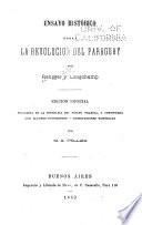 Ensayo histórico sobre la revolución del Paraguay