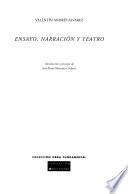 Ensayo, narración y teatro