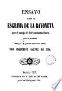 Ensayo sobre la esgrima de la bayoneta