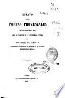 Ensayo sobre poemas provenzales de los siglos XII y XIII