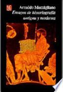 Ensayos de historiografía antigua y moderna