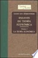 Ensayos de teoría económica