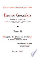 Ensayos geográficos