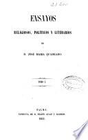 Ensayos religiosos (423 p., 1 h.)